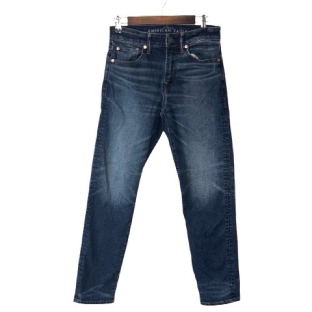 American Eagle Original Straight Leg Jeans Mens Blue Denim Mens Size 28x30